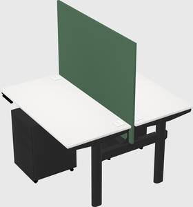 Shared electric desk