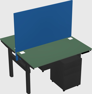 Shared electric desk