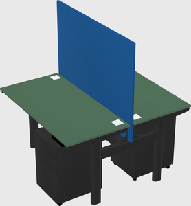 Shared electric desk