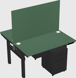 Shared electric desk