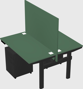 Shared electric desk