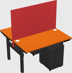 Shared electric desk