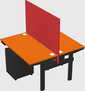 Shared electric desk