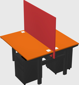 Shared electric desk
