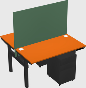 Shared electric desk