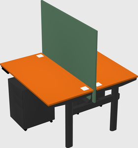 Shared electric desk