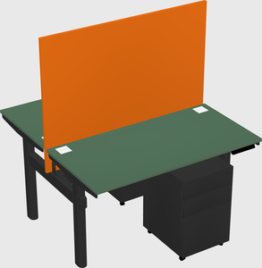 Shared electric desk