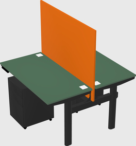 Shared electric desk