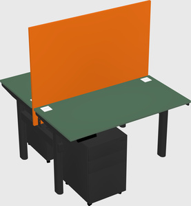 Shared electric desk