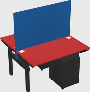 Shared electric desk