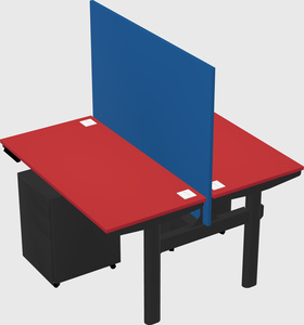 Shared electric desk