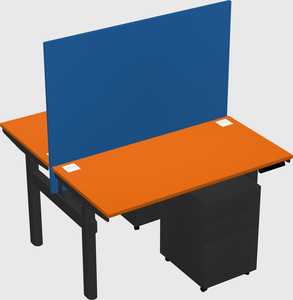 Shared electric desk
