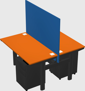 Shared electric desk