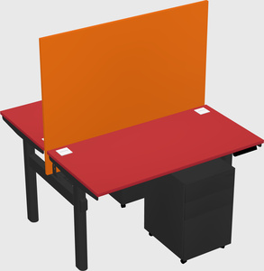 Shared electric desk