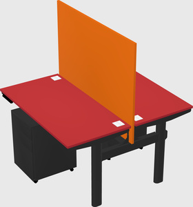 Shared electric desk