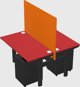 Shared electric desk