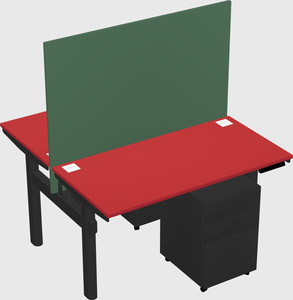 Shared electric desk