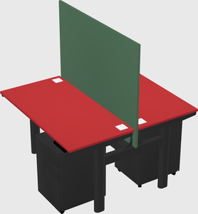 Shared electric desk