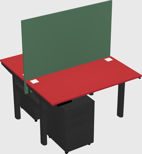 Shared electric desk