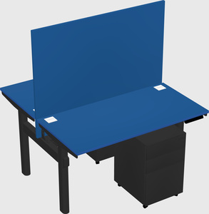 Shared electric desk