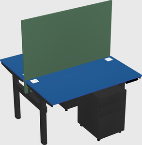Shared electric desk