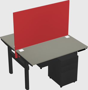 Shared electric desk
