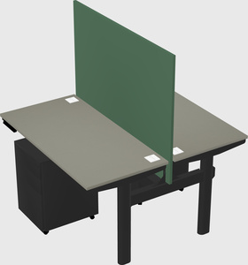 Shared electric desk