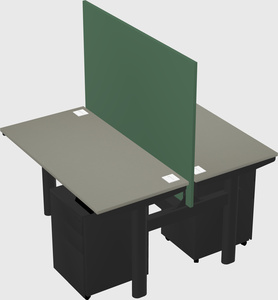 Shared electric desk