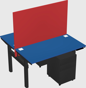 Shared electric desk