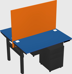 Shared electric desk