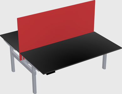 Shared electric desk