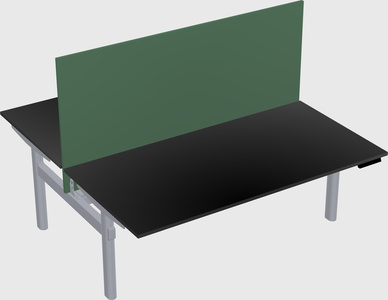 Shared electric desk