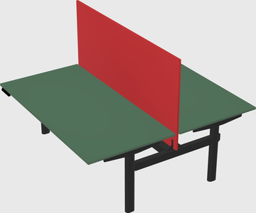 Shared electric desk