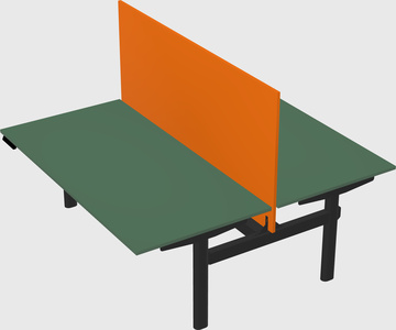 Shared electric desk