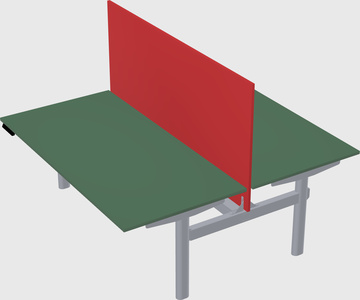 Shared electric desk
