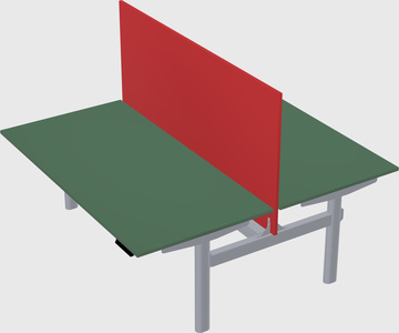 Shared electric desk