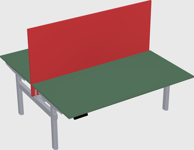 Shared electric desk