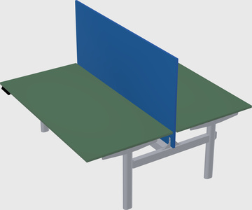 Shared electric desk