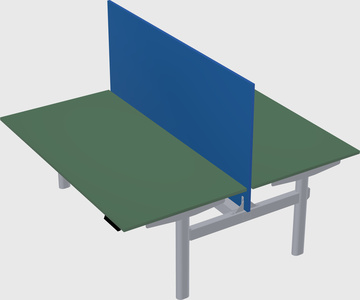 Shared electric desk