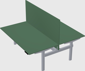 Shared electric desk