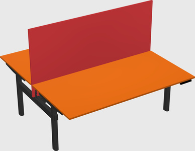 Shared electric desk