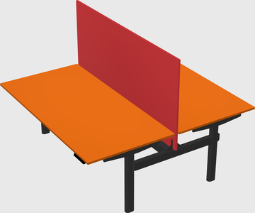 Shared electric desk
