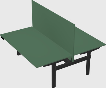 Shared electric desk