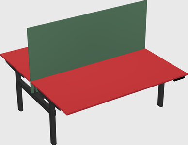 Shared electric desk