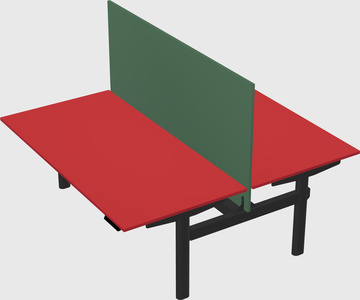 Shared electric desk