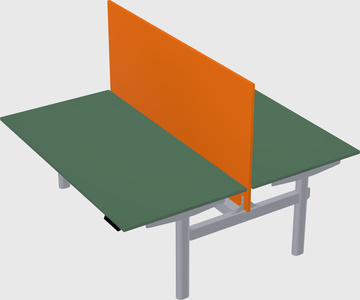 Shared electric desk