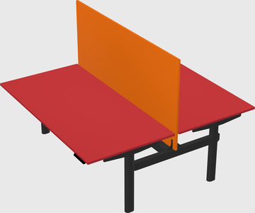 Shared electric desk