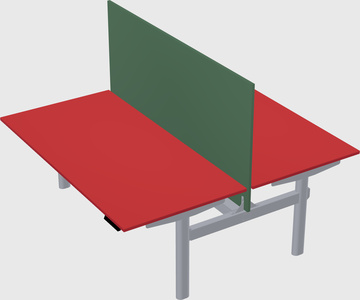 Shared electric desk