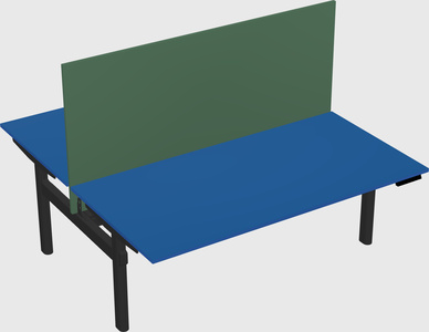 Shared electric desk