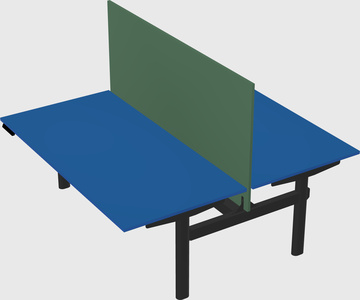 Shared electric desk